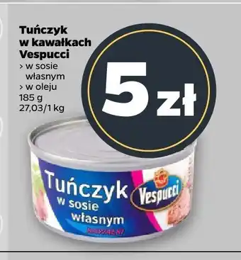 Tuńczyk w kawałkach Vespucci w sosie własnym