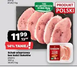 Netto Schab wieprzowy bez kości Sokołów oferta