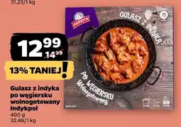 Netto Gulasz z indyka po węgiersku wolnogotowany Indykpol oferta