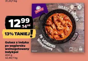 Netto Gulasz z indyka po węgiersku wolnogotowany Indykpol oferta