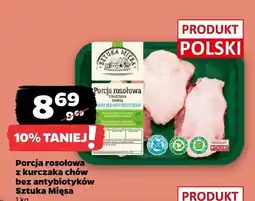 Netto Porcja rosołowa z kurczaka chów bez antybiotyków Sztuka Mięsa oferta