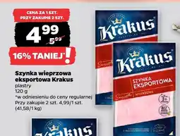 Netto Szynka wieprzowa eksportowa Krakus oferta