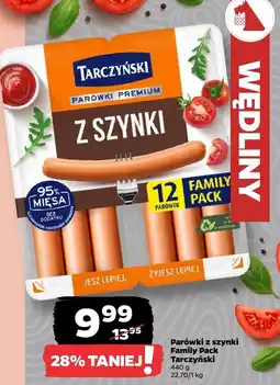 Netto Parówki z szynki Family Pack Tarczyński oferta