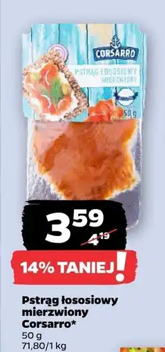 Netto Pstrąg łososiowy mierzwiony Corsarro oferta