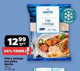Netto Filet z mintaja bez skóry Navito oferta