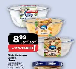 Netto Filety śledziowe z kurkami Lisner oferta