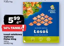 Netto Łosoś sałatkowy wędzony Fisher King oferta
