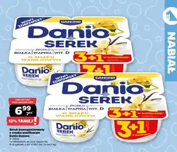 Netto Serek homogenizowany Danio Danone o smaku waniliowym oferta