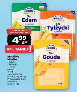 Netto Ser żółty Miletto Gouda oferta