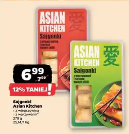 Netto Sajgonki Asian Kitchen z warzywami oferta
