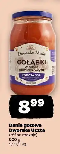 Netto Danie gotowe gołąbki w sosie pomidorowym Dworska Uczta oferta