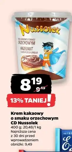 Netto Krem Nussolek o smaku orzechowym CD Nussolek oferta