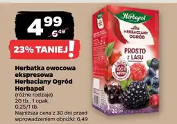 Netto Herbata owocowa Herbaciany Ogród Herbapol oferta