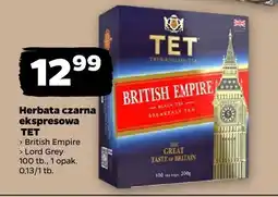 Netto Herbata czarna TET British Empire oferta