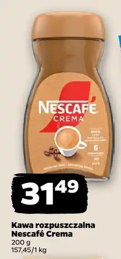 Netto Kawa rozpuszczalna Nescafe Crema oferta