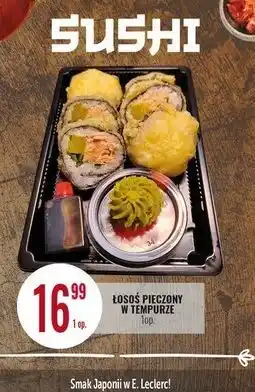 E.Leclerc Łosoś pieczony w tempurze Sushi E.leclerc oferta
