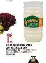 E.Leclerc Wkład parafinowy 7 dni Adeuss oferta