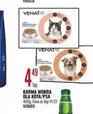 E.Leclerc Karma dla psa z dziczyzną i indykiem w sosie Venato oferta