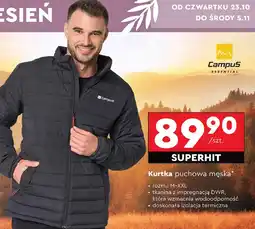 Biedronka Kurtka puchowa męska m-2xl Campus oferta