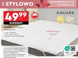 Biedronka Nakładka na materac 160 x 200 cm Smukee oferta