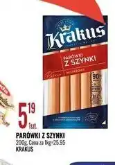 E.Leclerc Parówki z szynki Krakus Animex oferta