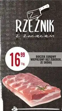E.Leclerc Boczek surowy bez kości ze skórą oferta