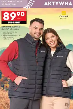 Biedronka Kamizelka puchowa męska m-xxl Campus oferta