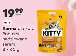 Biedronka Przysmaki dla kota z kurczakiem i serowym nadzieniem Kitty oferta