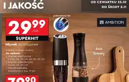 Biedronka Młynek podwójny Ambition oferta