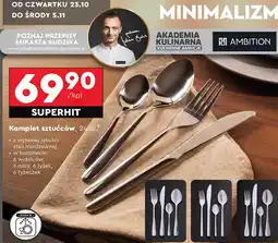 Biedronka Komplet sztućców Ambition oferta
