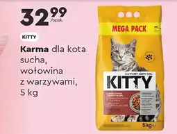Biedronka Karma dla kota z wołowiną i warzywami Kitty oferta