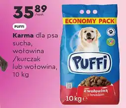 Biedronka Karma sucha dla psa z wołowiną Puffi oferta
