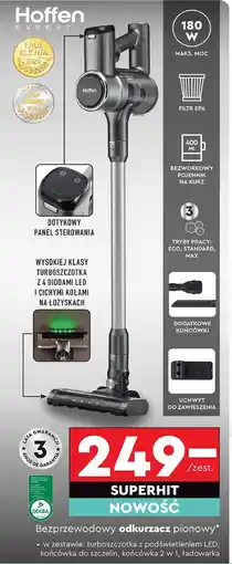 Biedronka Odkurzacz pionowy Hoffen oferta