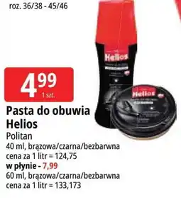E.Leclerc Pasta do butów w płynie bezbarwna Helios oferta