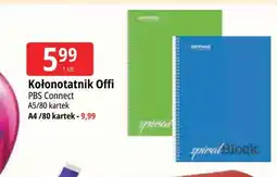 E.Leclerc Kołonotatnik a4/80 k Office Products oferta
