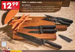 Biedronka Nóż do steków + nóż obierania Ambition oferta