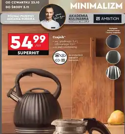 Biedronka Czajnik 2.4 l Ambition oferta