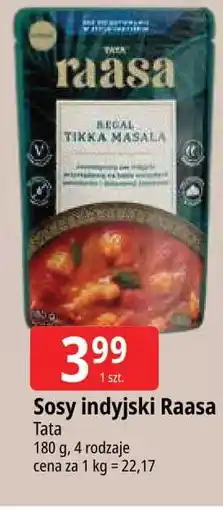 E.Leclerc Sos tikka masala Tata Raasa oferta