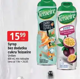 E.Leclerc Syrop passion fruit zero Teisseire oferta