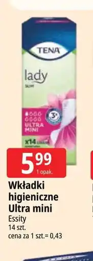 E.Leclerc Wkładki higieniczne ultra mini Tena Lady oferta