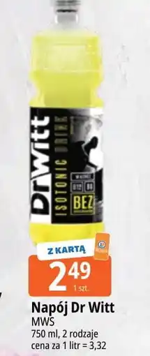 E.Leclerc Napój izotoniczny cytryna Dr Witt oferta