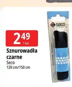 E.Leclerc Sznurowadła czarne 150 cm Seco oferta