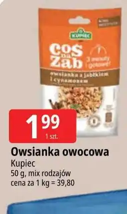 E.Leclerc Owsianka z jabłkiem i cynamonem Kupiec Coś Na Ząb oferta