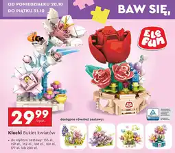 Biedronka Klocki bukiet kwiatów 200 el. Elefun oferta