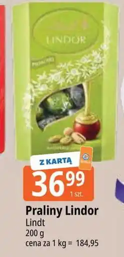 E.Leclerc Bombonierka pistacchio Lindt Lindor oferta
