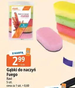 E.Leclerc Gąbki do naczyń fuego Ravi oferta