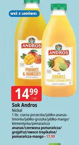 E.Leclerc Sok pomarańcza-mango Andros oferta