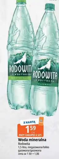 E.Leclerc Woda delikatnie gazowana Rodowita Z Roztocza oferta