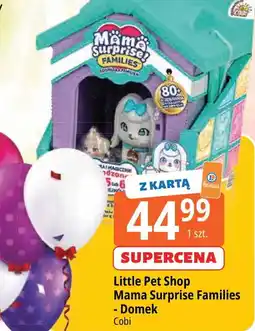 E.Leclerc Domek little pet shop mama surprise Cobi oferta