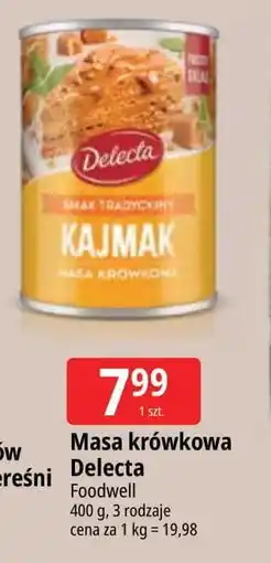 E.Leclerc Masa krówkowa kajmak tradycyjny Delecta oferta